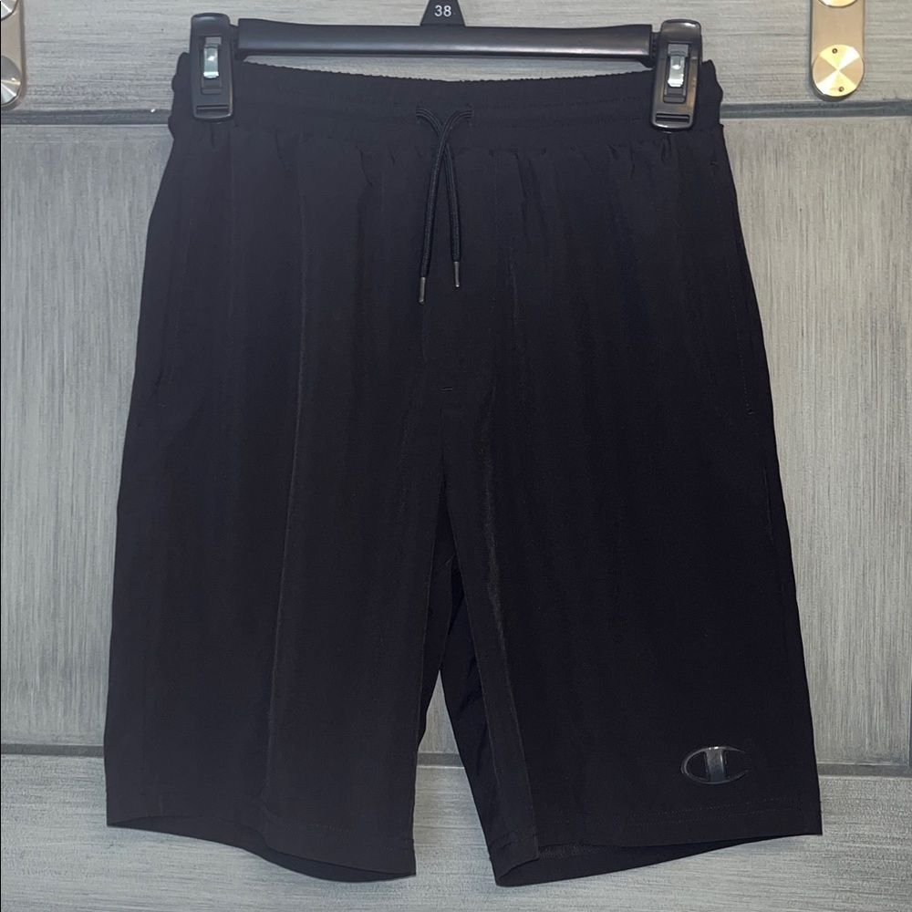 Champion Kids Large 14/16 Black Moisture Wicking Shorts Size
